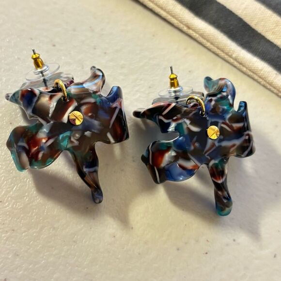 New. $168 Lele Sadoughi Small Earrings. - Picture 6 of 7